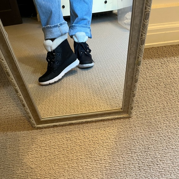 Sorel Out and About Leopard print boots size 9 - Picture 2 of 10